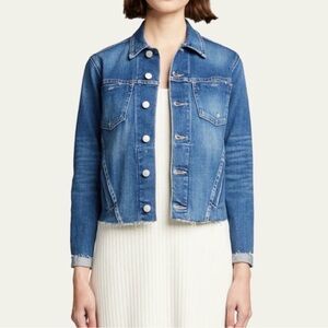 L’AGENCE Janelle Jean Jacket Denim Women’s XS/S Blue